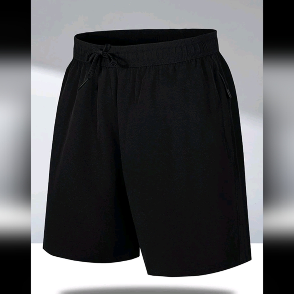 NWT Men Drawstring Waist Zip Pocket Shorts XXL